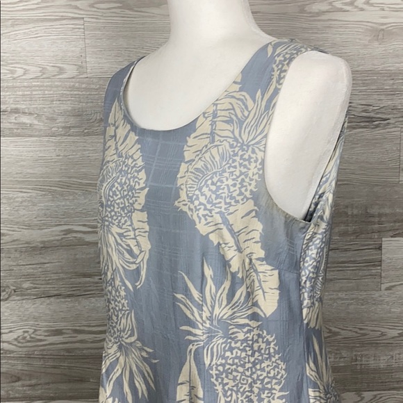 Hilo Hattie Vintage Aline Floral Silk Dress - Picture 6 of 7